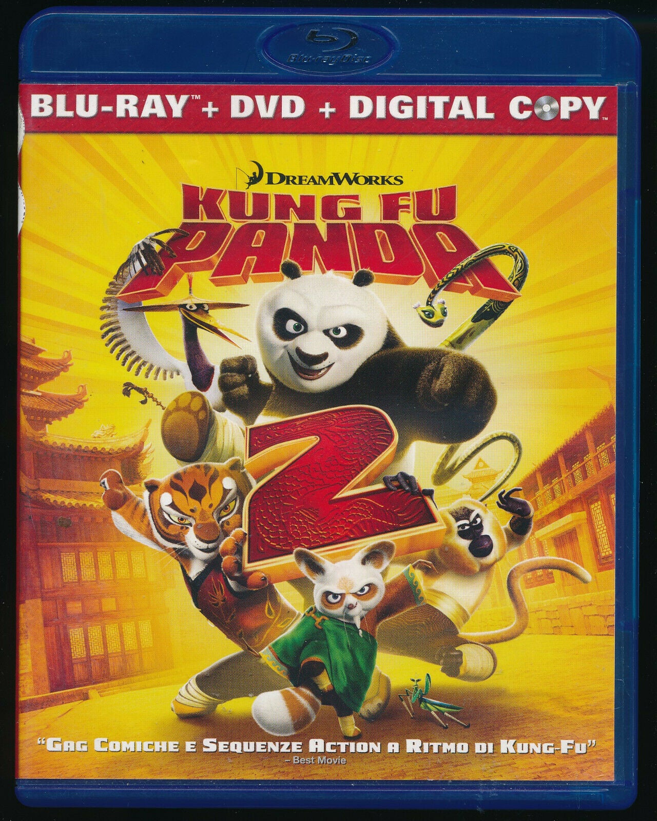 EBOND Kung Fu Panda 2 BLURAY Ex Noleggio Manca 1 Disco BLURAY D567150