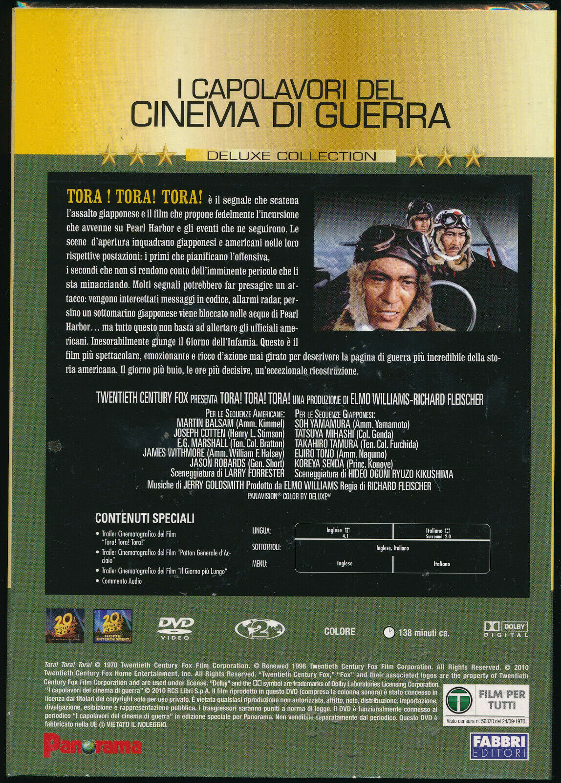 EBOND Tora! Tora! Tora! DVD Editoriale D567165
