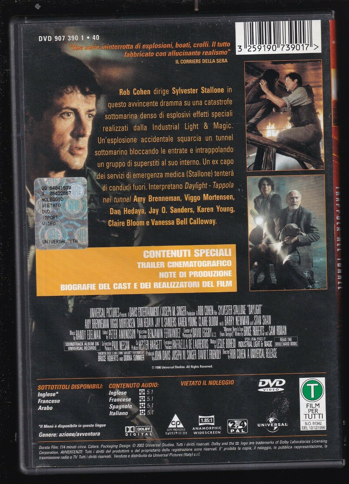 EBOND Daylight - Trappola Nel Tunnel DVD D567320