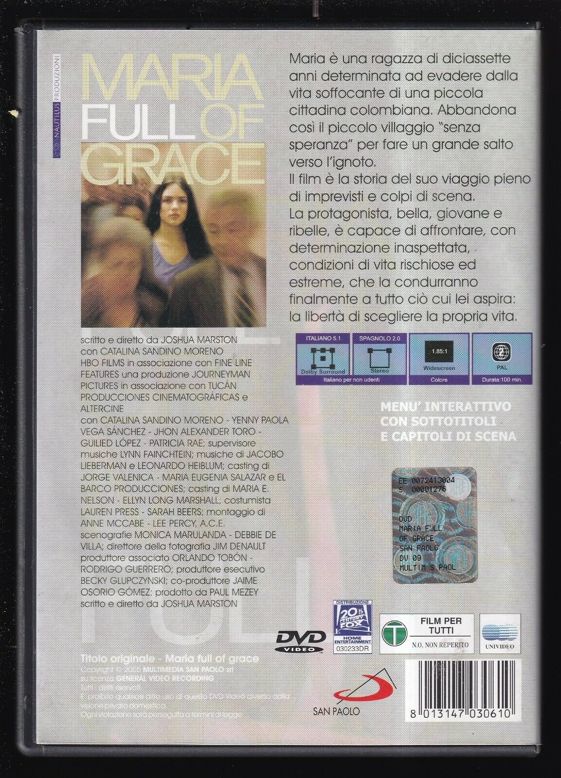 EBOND Maria Full Of Grace DVDex Noleggio D567335