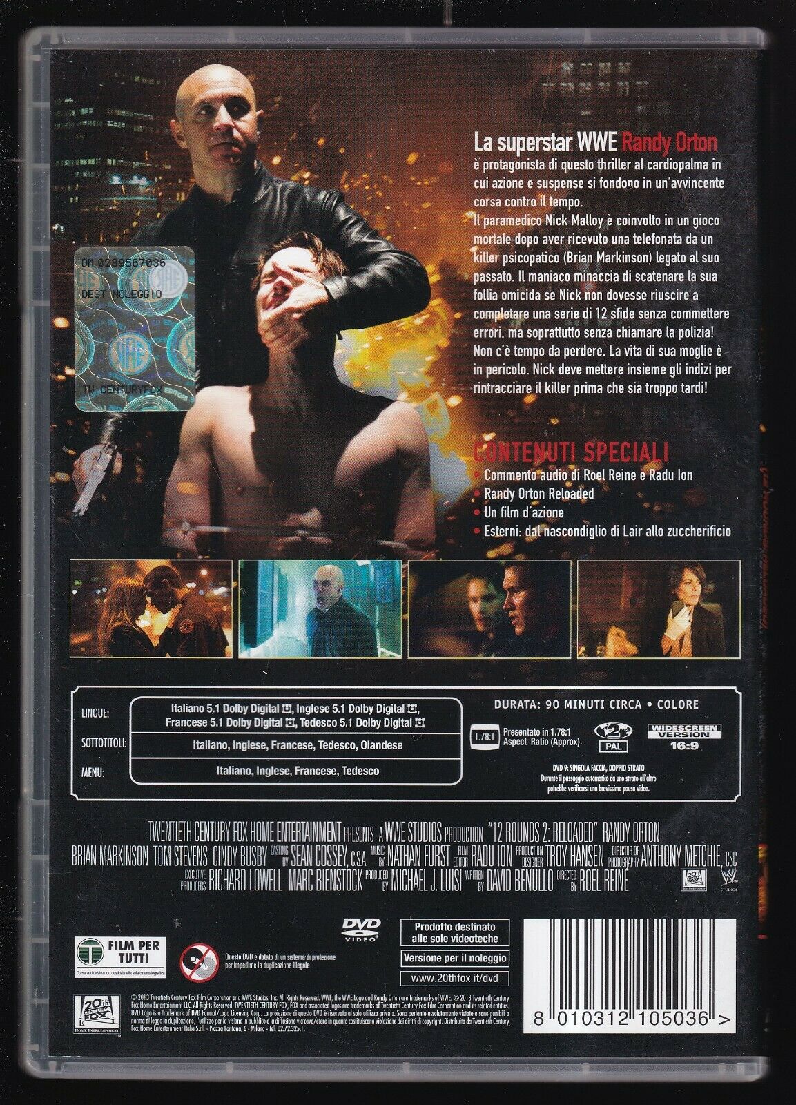 EBOND Ancora 12 Rounds DVD Ex Noleggio D567628