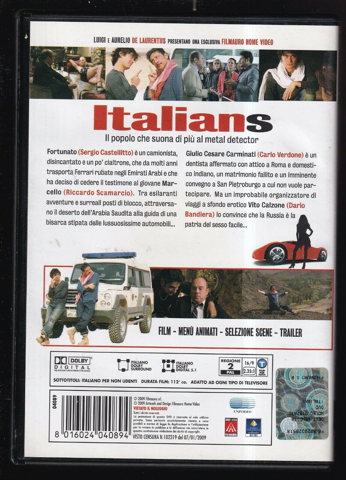 EBOND Italians DVD D567644