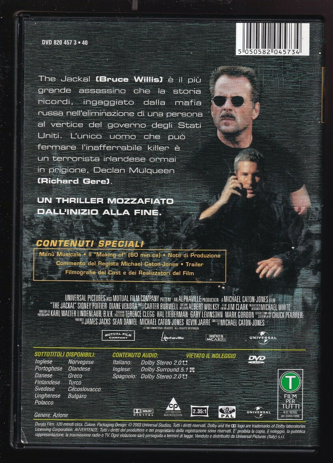 EBOND The Jackal DVD D567724