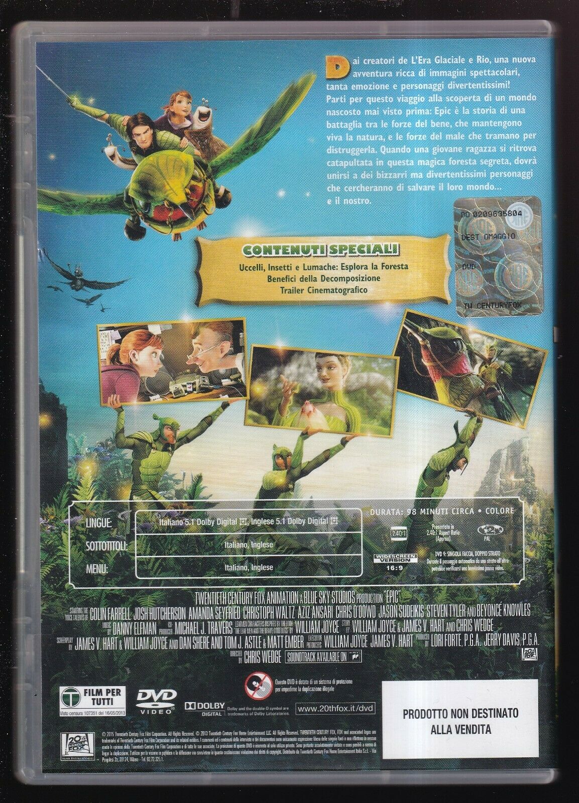 EBOND Epic - Il Mondo Segreto DVD D567741