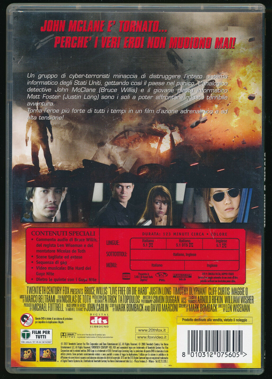 EBOND Die Hard Vivere O Morire DVD D567906