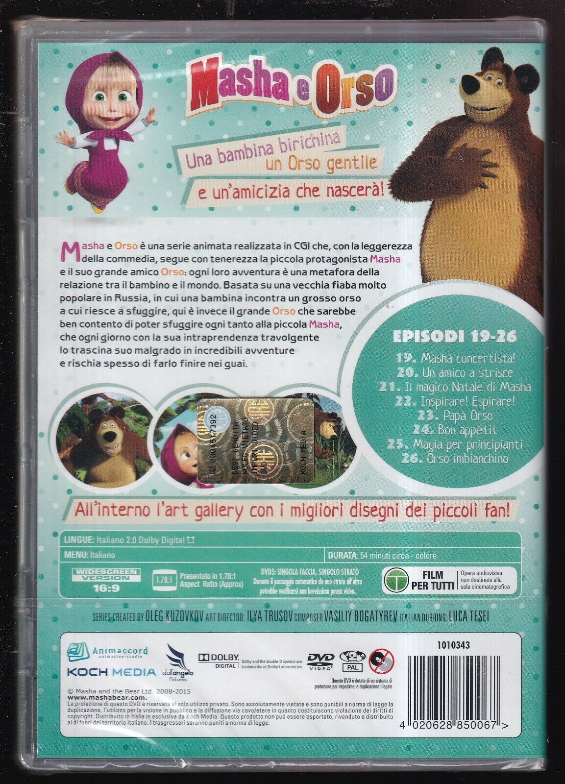 EBOND Masha E Orso - Stagione 01 Vol.03 DVD D568035