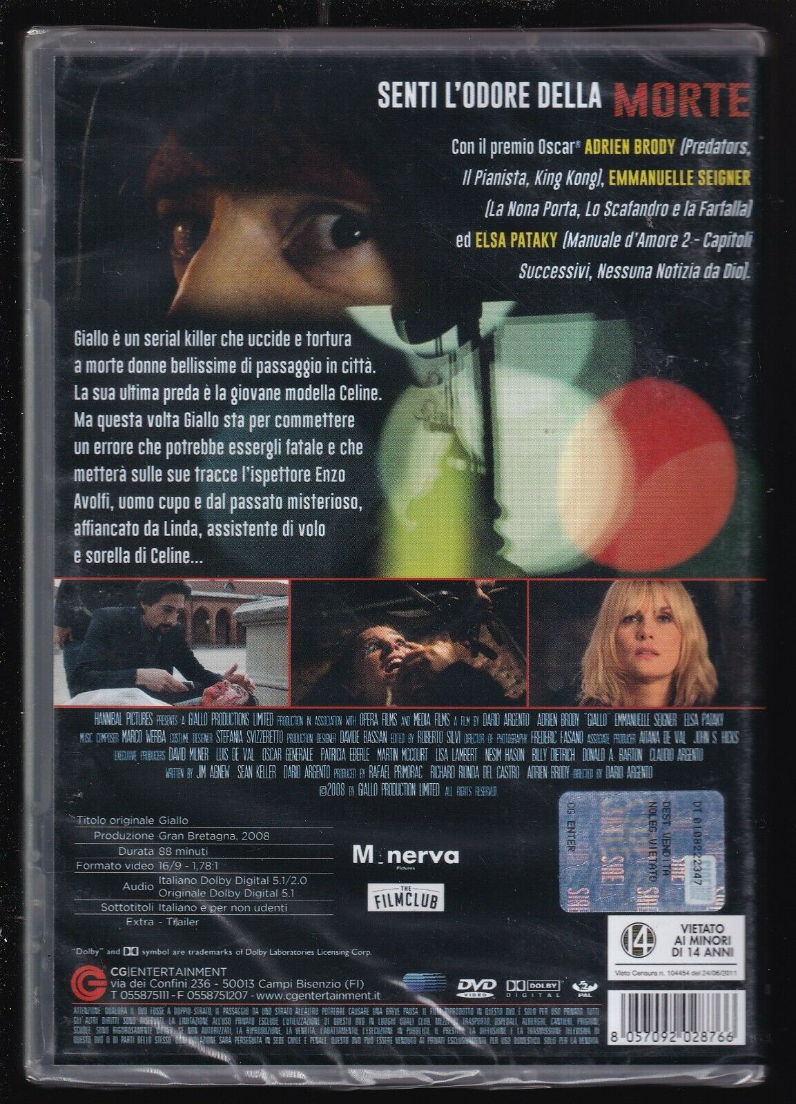EBOND Giallo Di Dario Argentodvd D568314