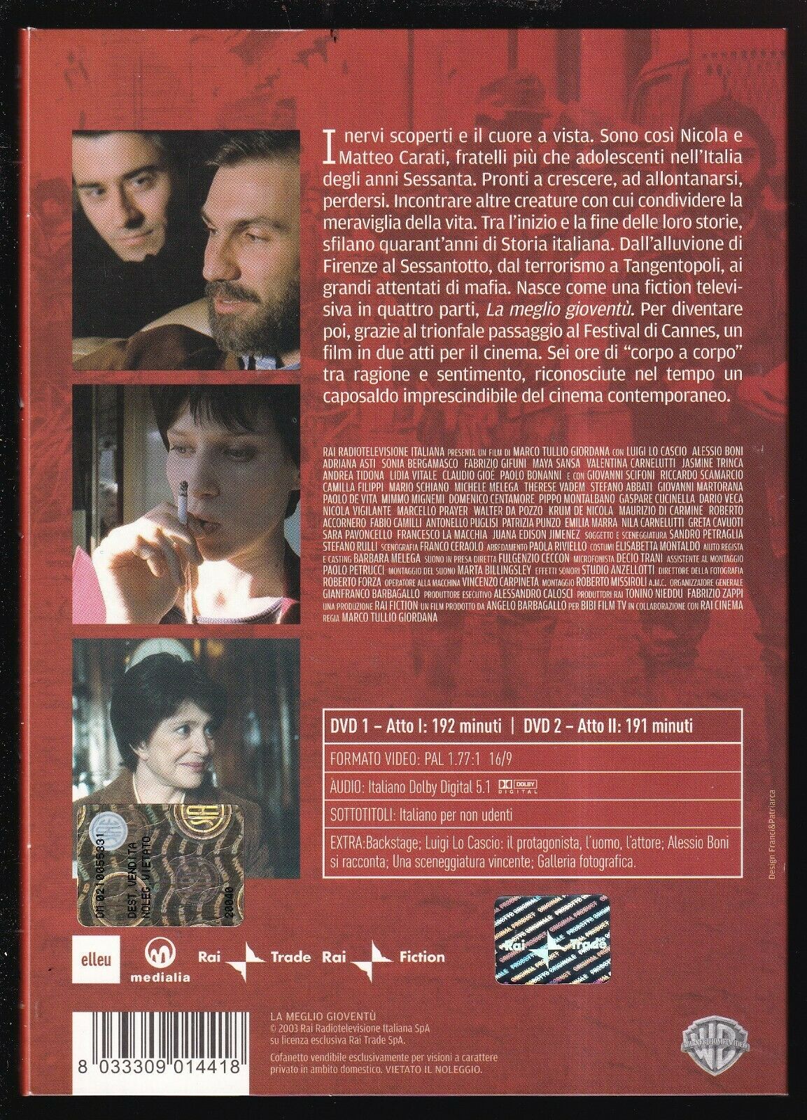 EBOND La Meglio Gioventu - Atto I e Ii DVD D568350