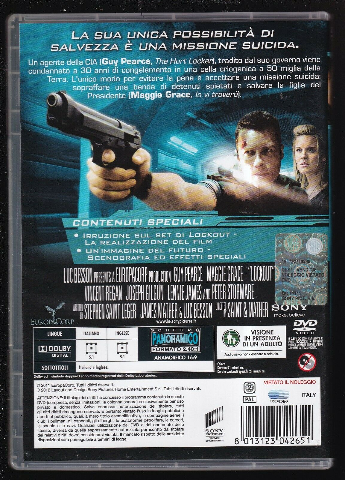 EBOND Lockout Edizione Integrale DVD D568528