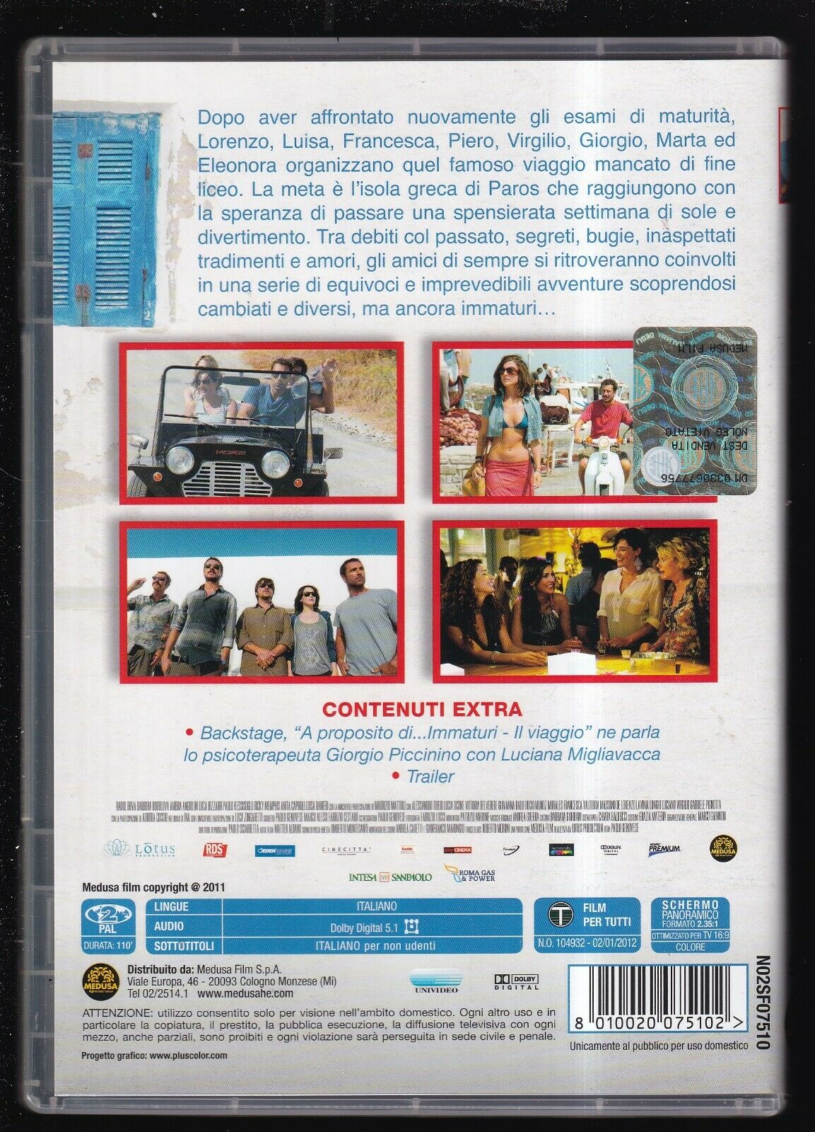 EBOND Immaturi Il Viaggio DVD D568828