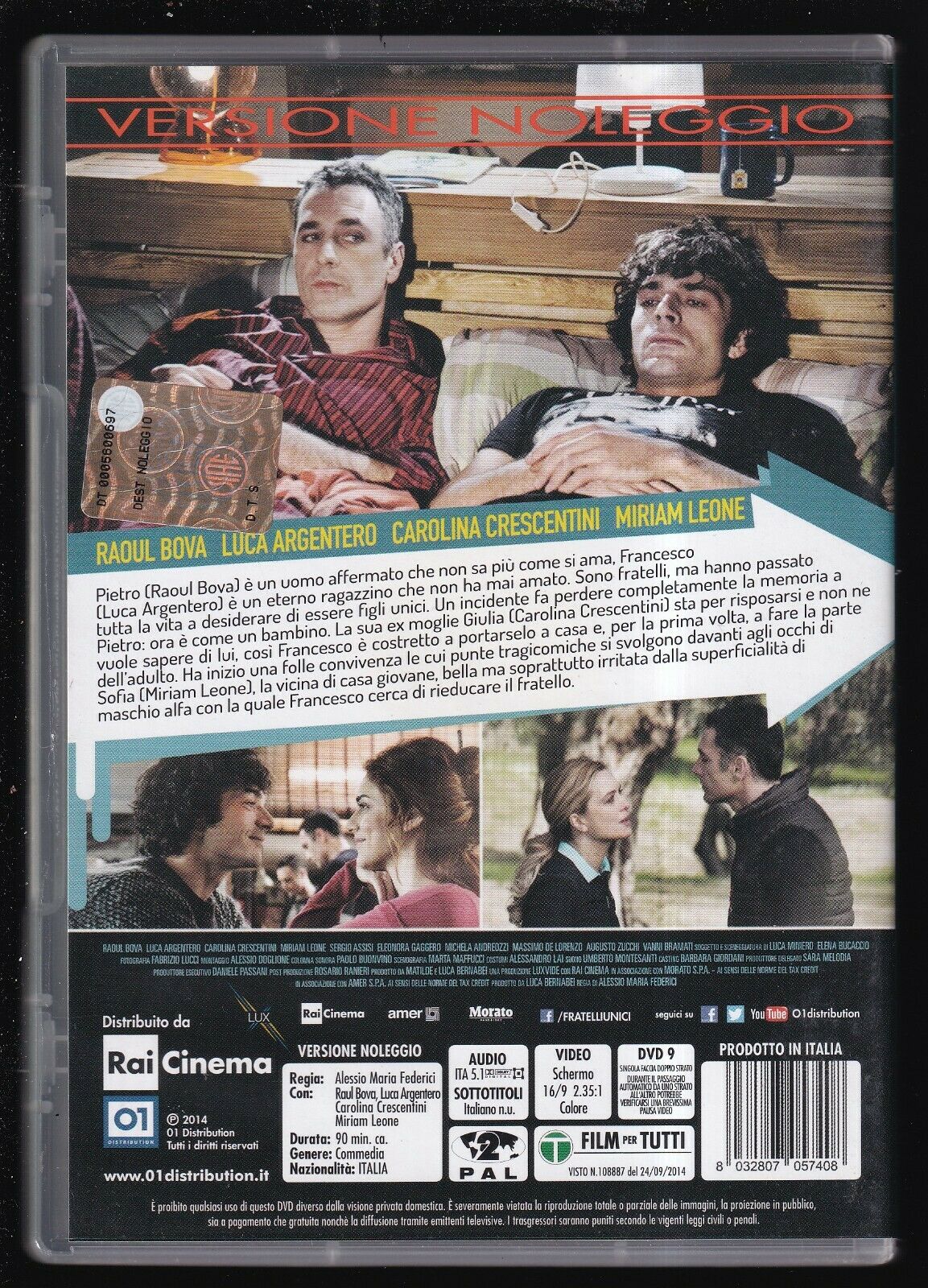 EBOND Fratelli Unici DVD Ex Noleggio D568906