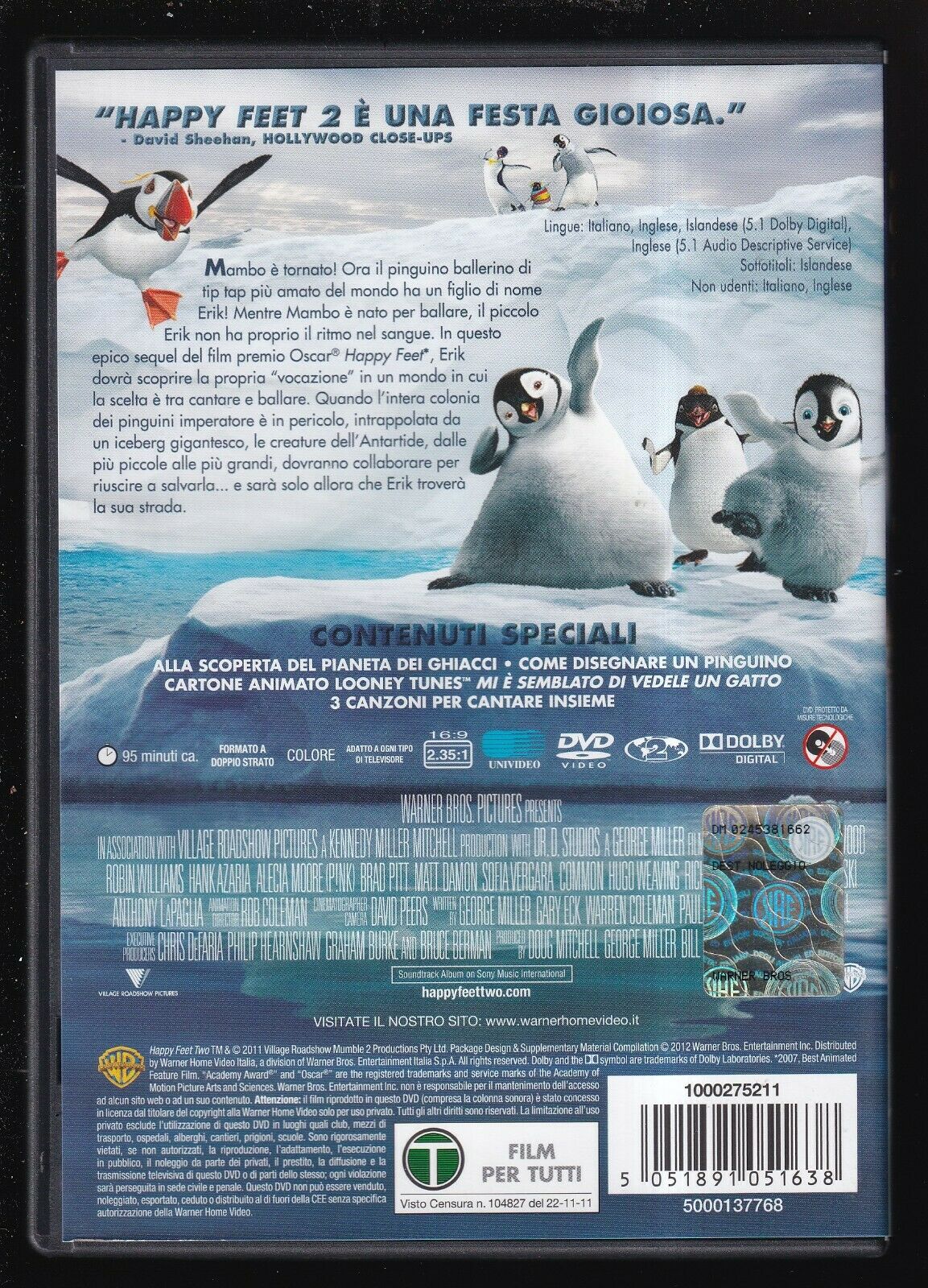 EBOND Happy Feet 2 DVD Ex Noleggio D568912