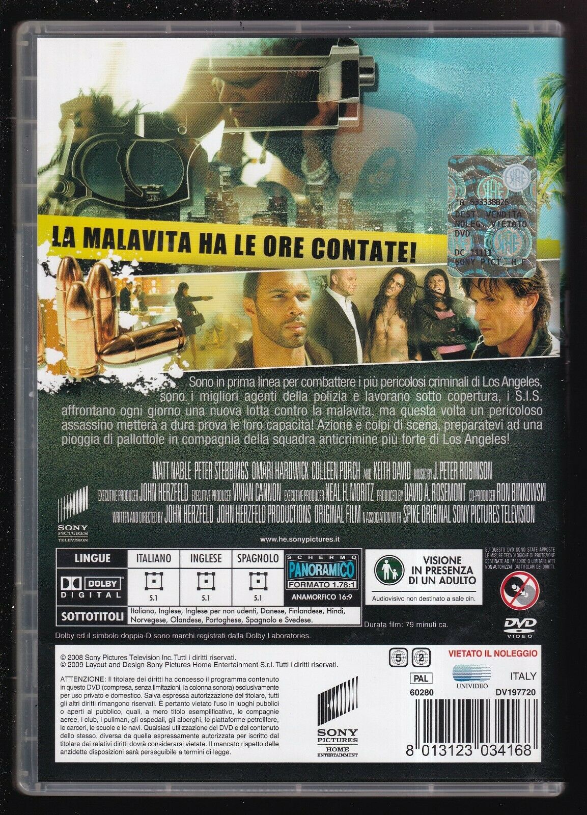 EBOND S.i.s. - Sezione Indagini Speciali DVD D568932