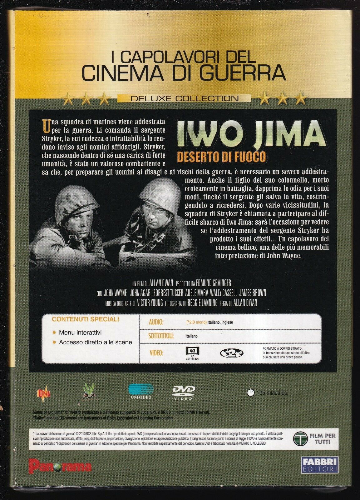 EBOND Iwo Jima, Deserto Di Fuoco DVD Editoriale D569007