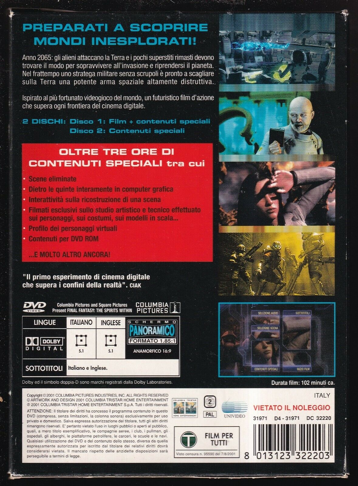EBOND Final Fantasy Digipack DVD D569157