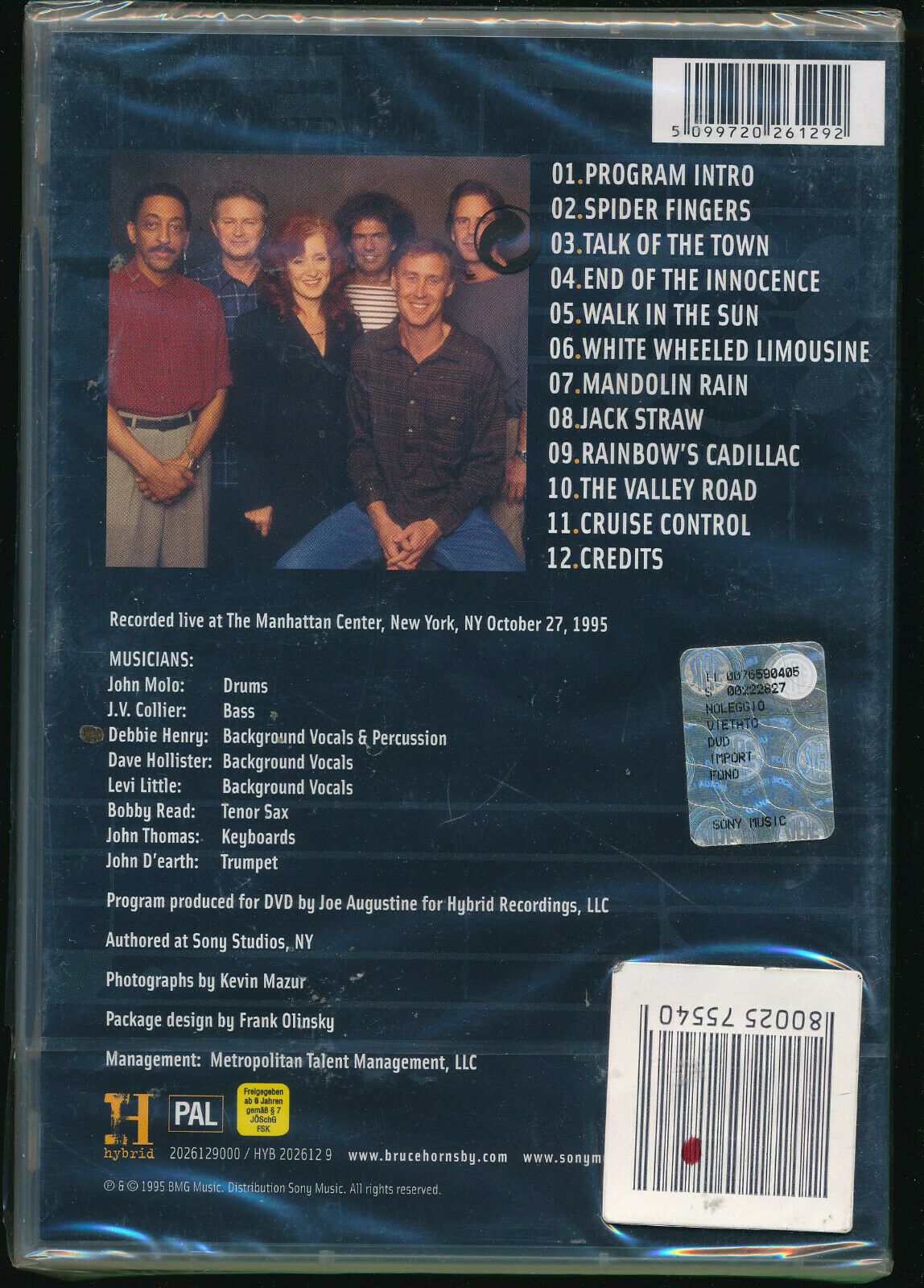 EBOND Bruce Hornsby - Bruce Hornsby + Friends DVD D569217