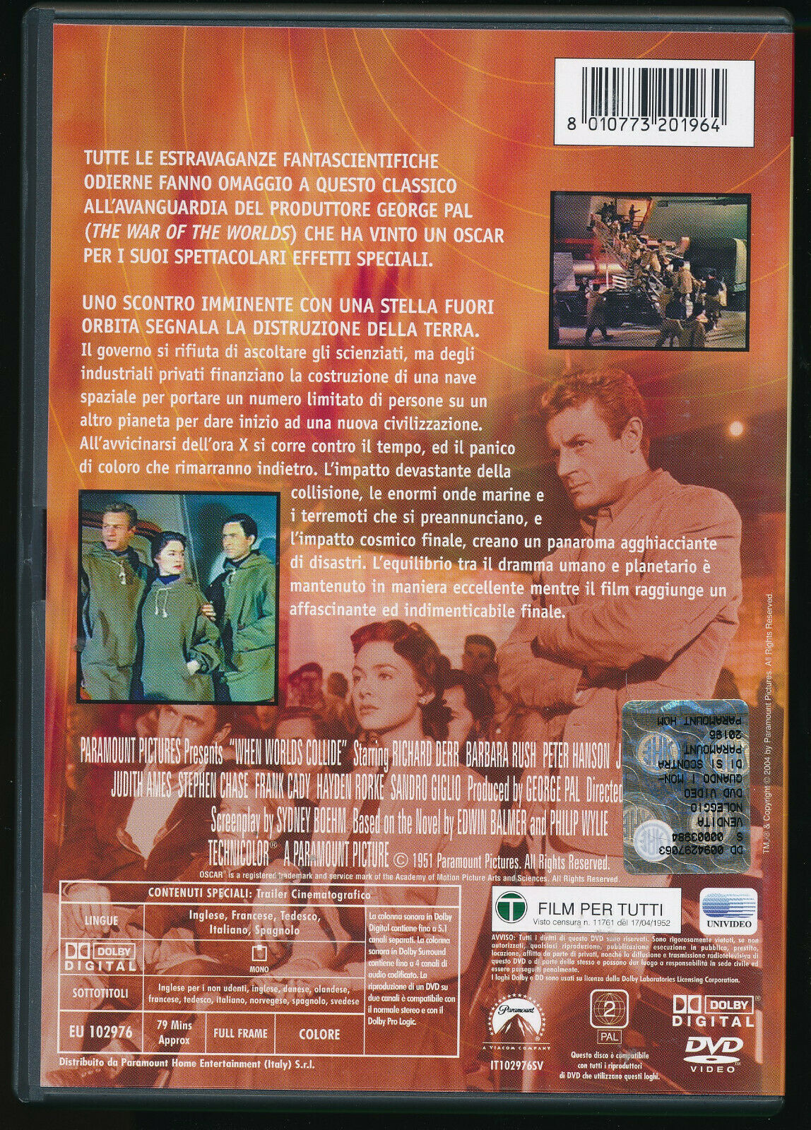 EBOND Quando i Mondi Si Scontrano DVD D569337