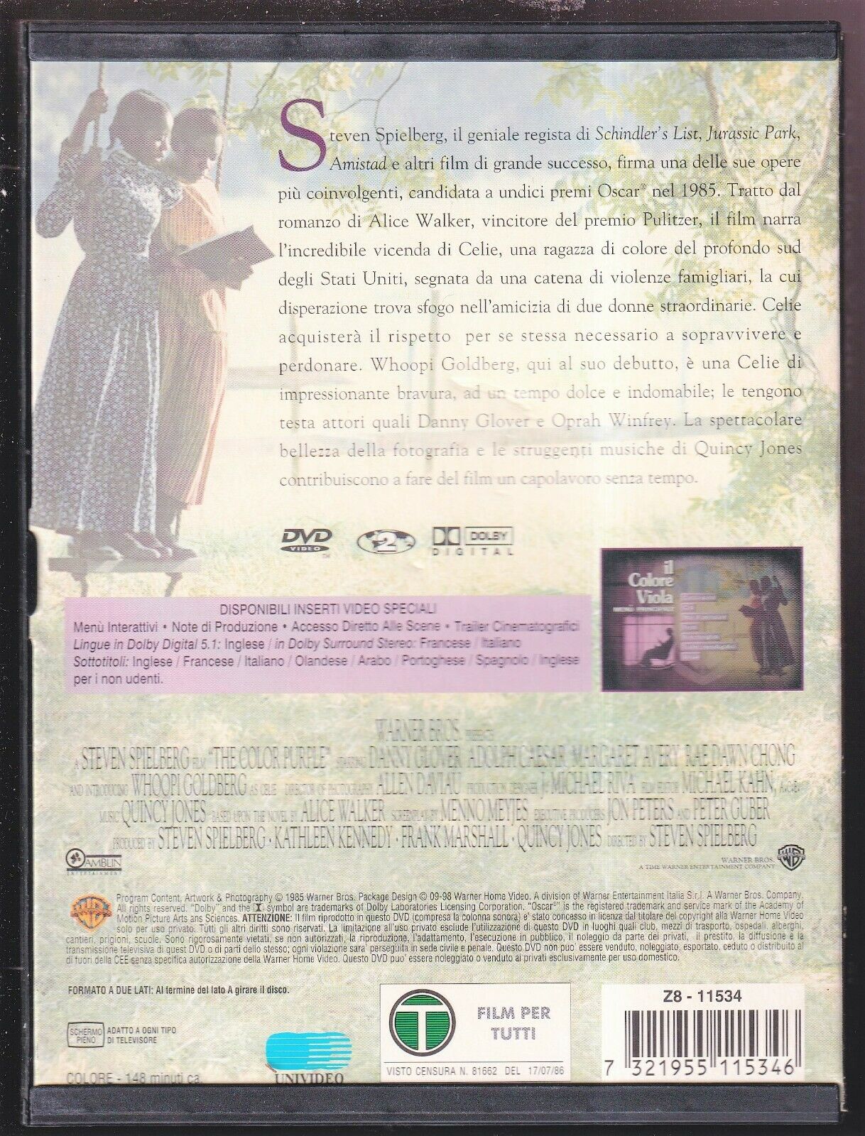 EBOND Il Colore Viola Snapper DVD D569842