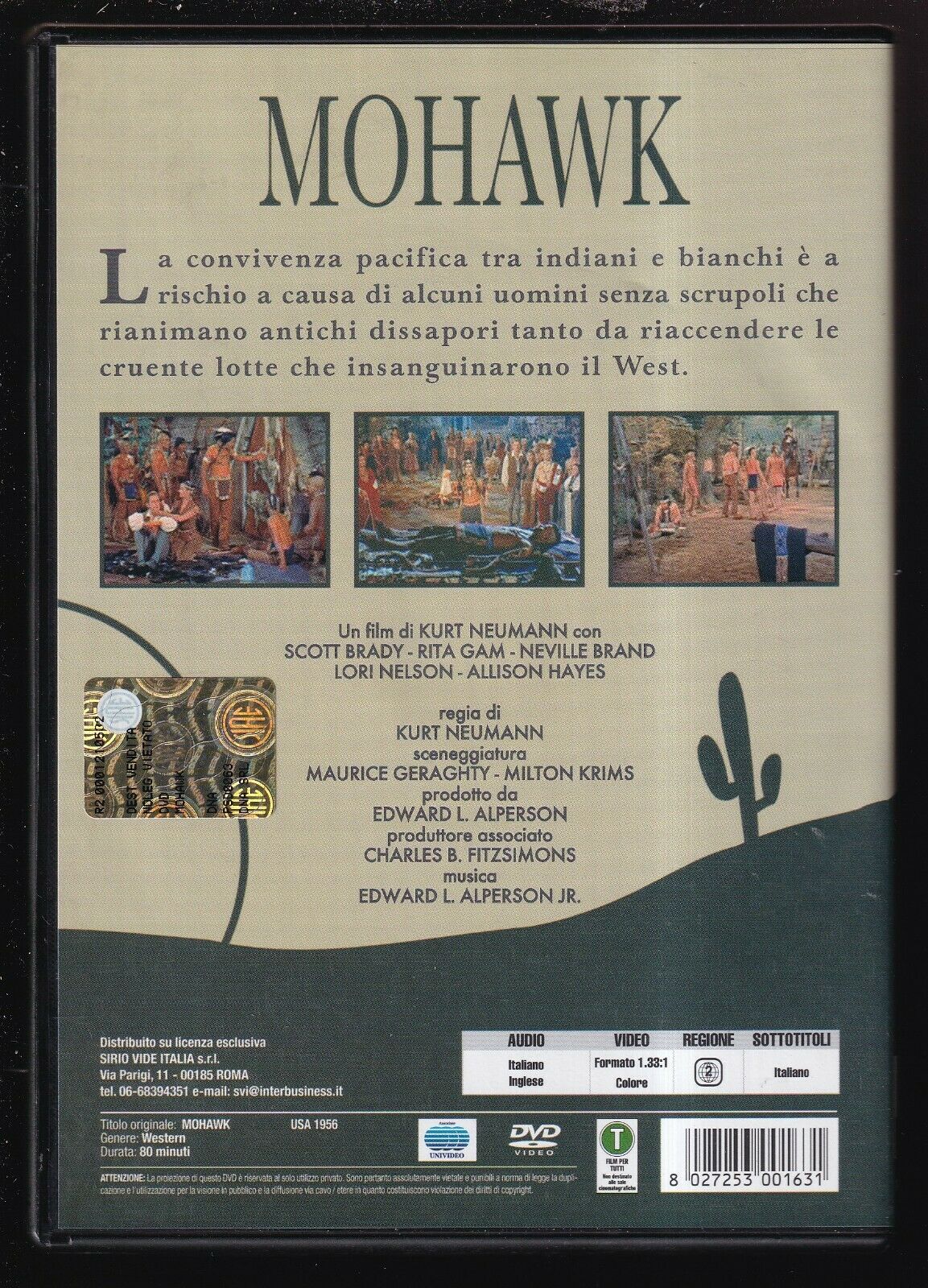 EBOND Mohawk Di Kurt Neumann DVD D569919