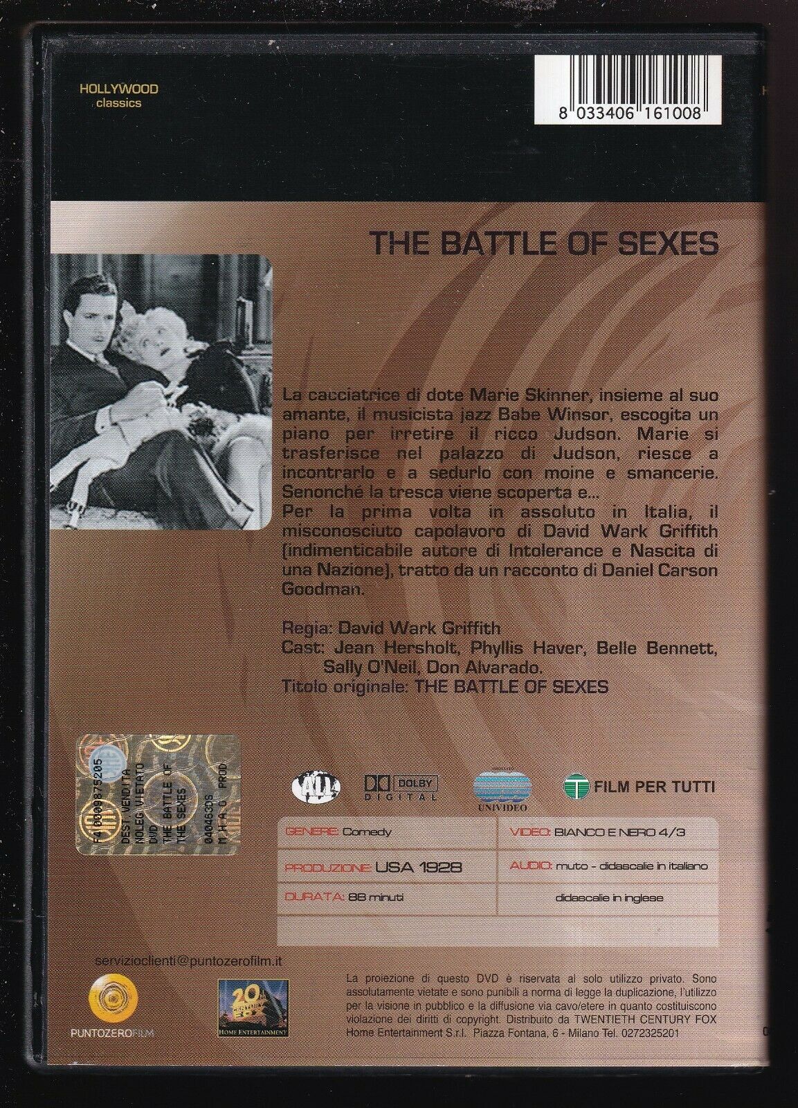 EBOND The Battle Of The Sexes DVD D569923