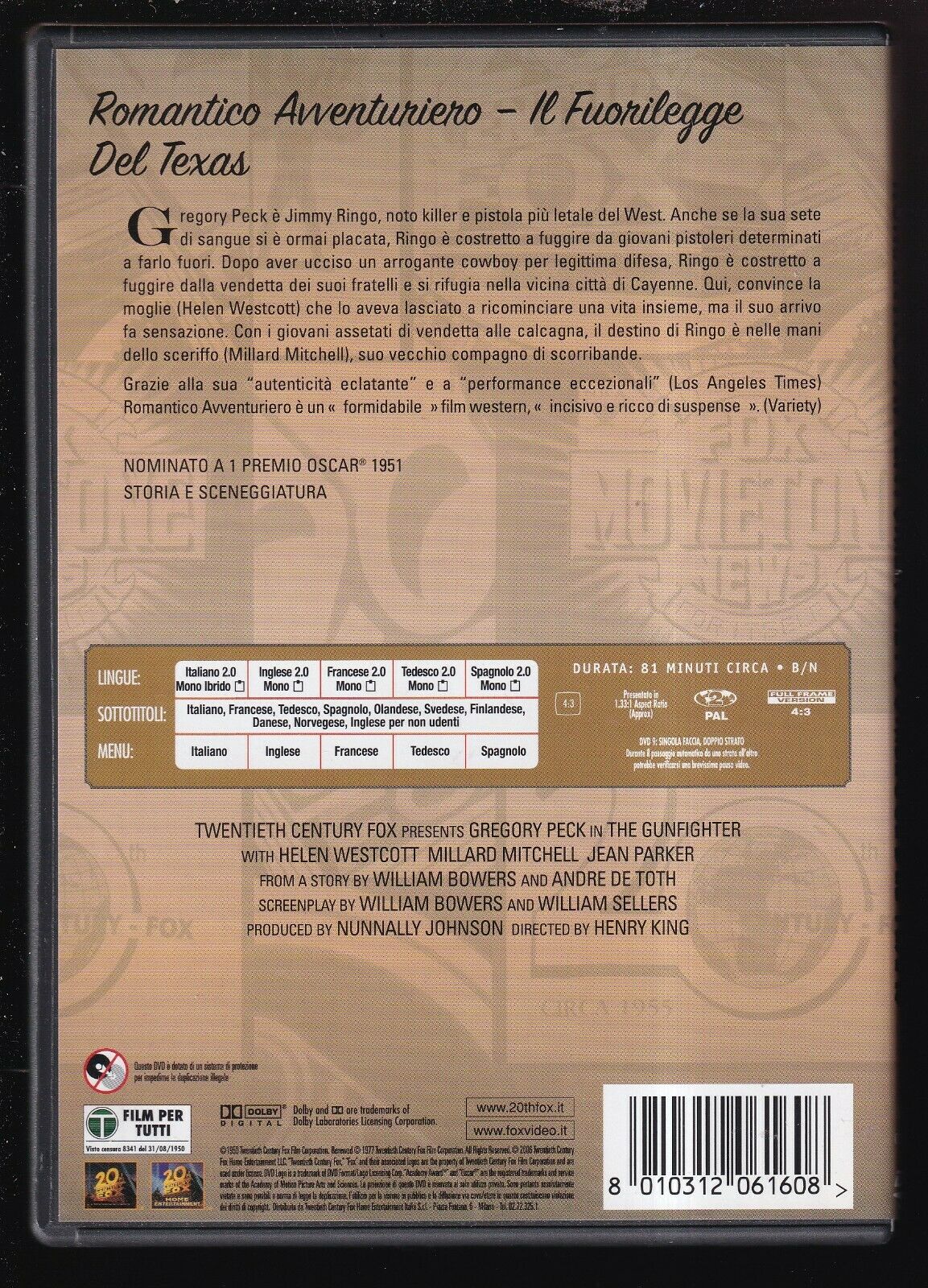 EBOND Romantico Avventuriero DVD D569946