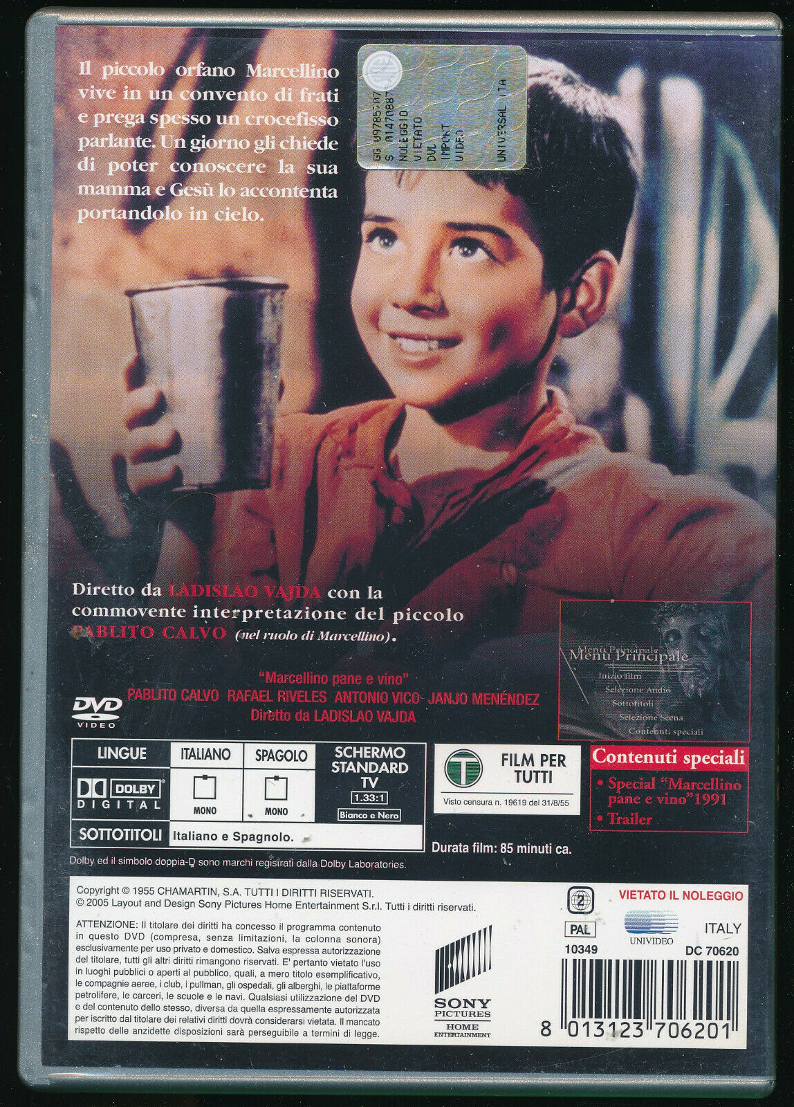 EBOND Marcellino Pane e Vino DVD D570005