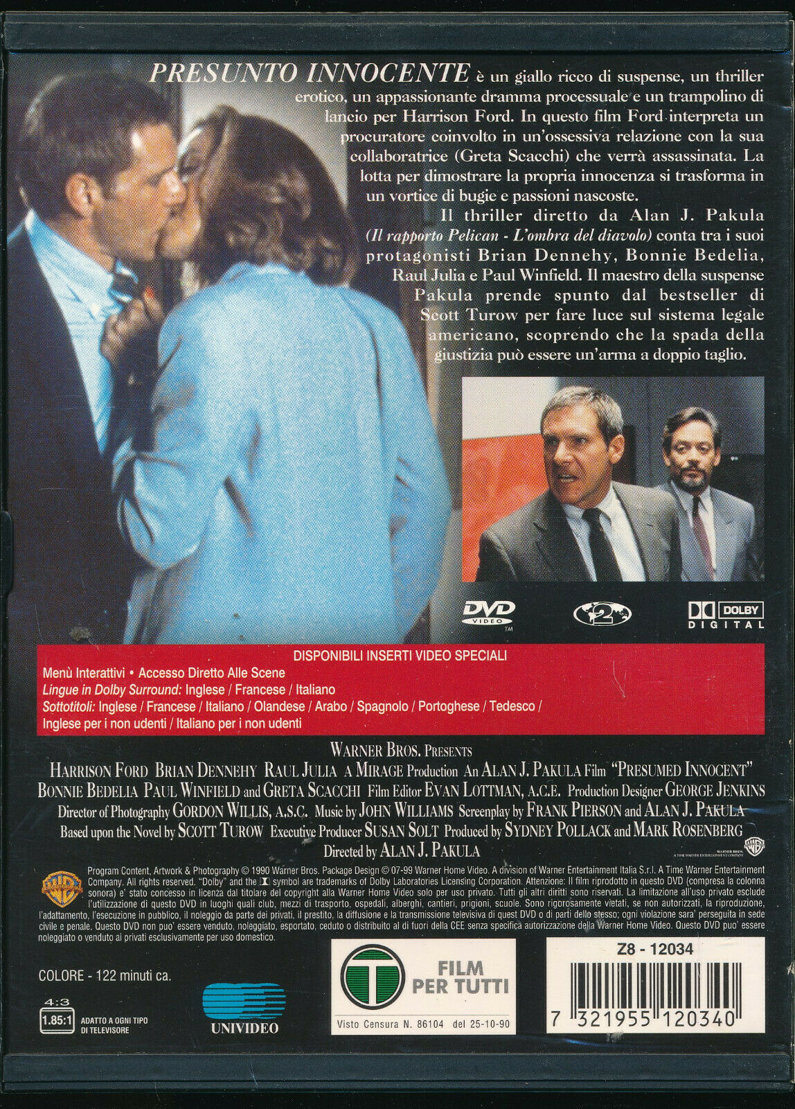 EBOND Presunto Innocente DVD Snapper D570015