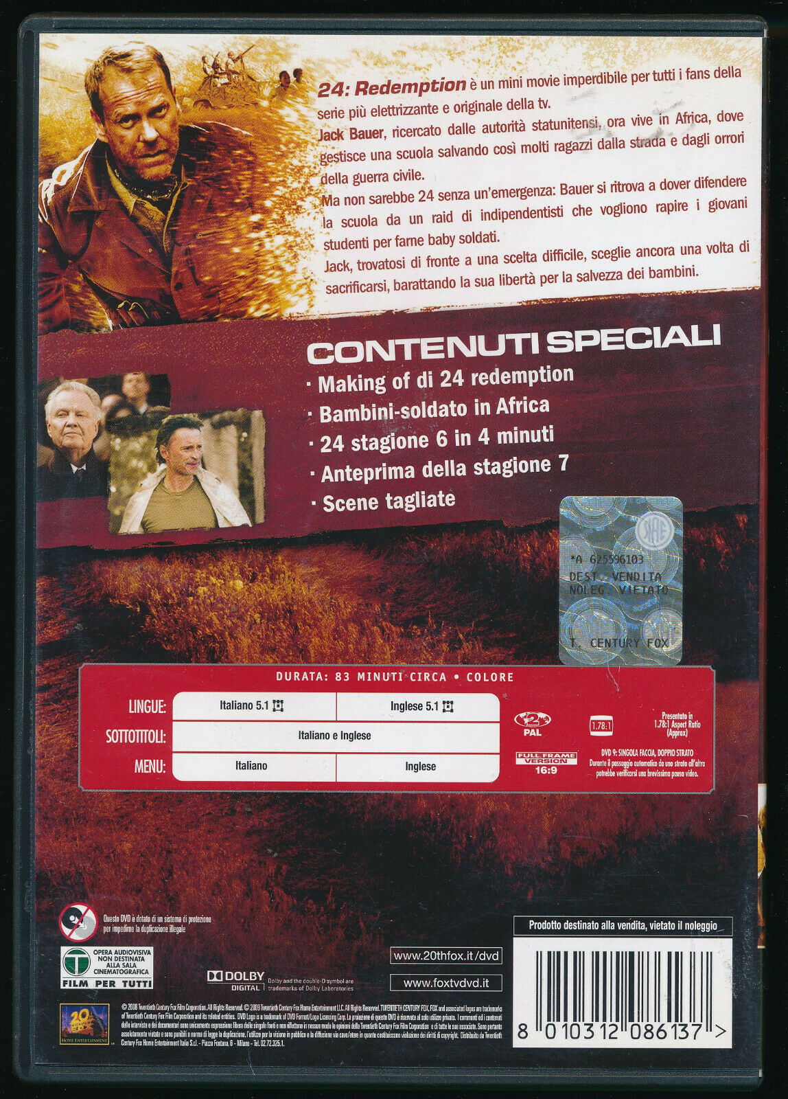 EBOND 24: Redemption DVD D570358