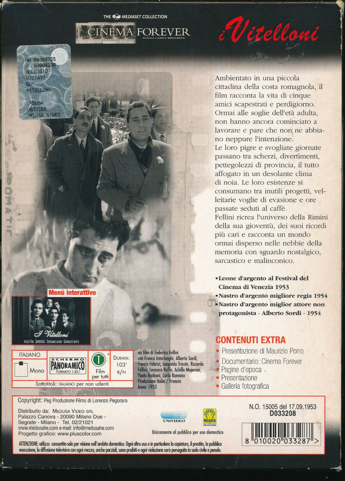 EBOND I Vitelloni DVD D570425