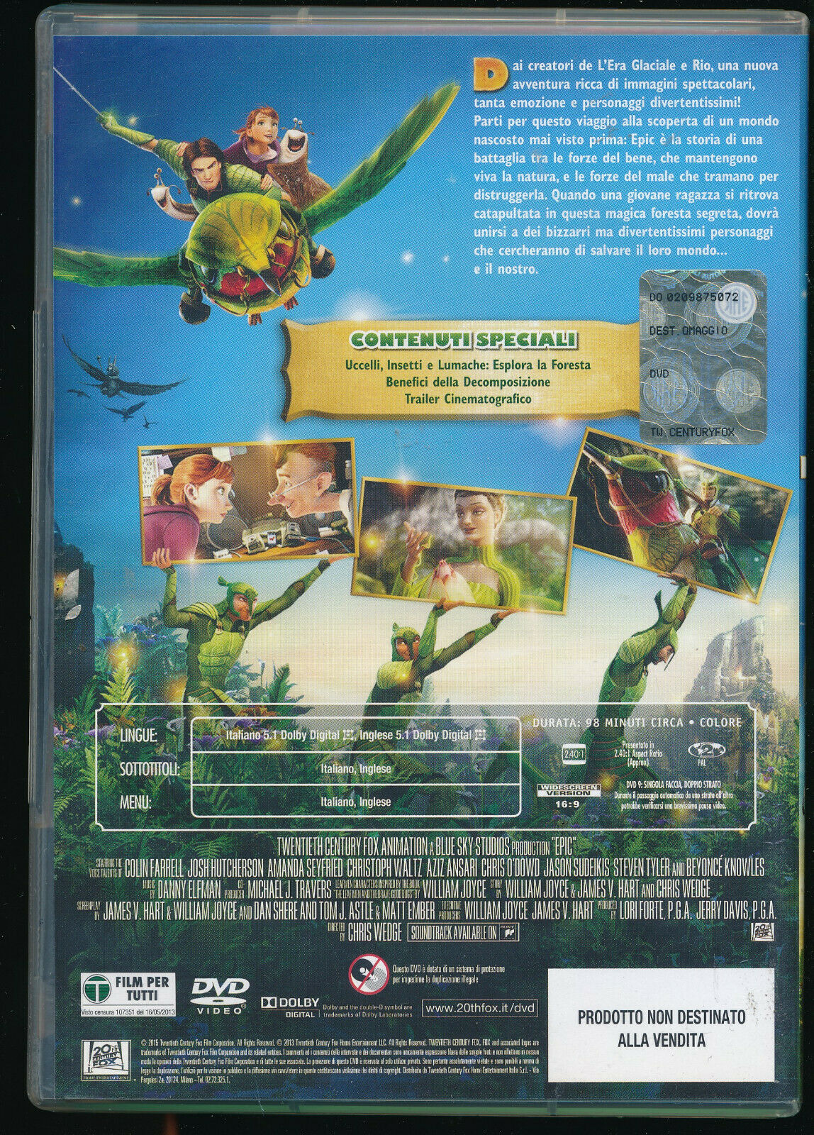 EBOND Epic - Il Mondo Segreto DVD D570436