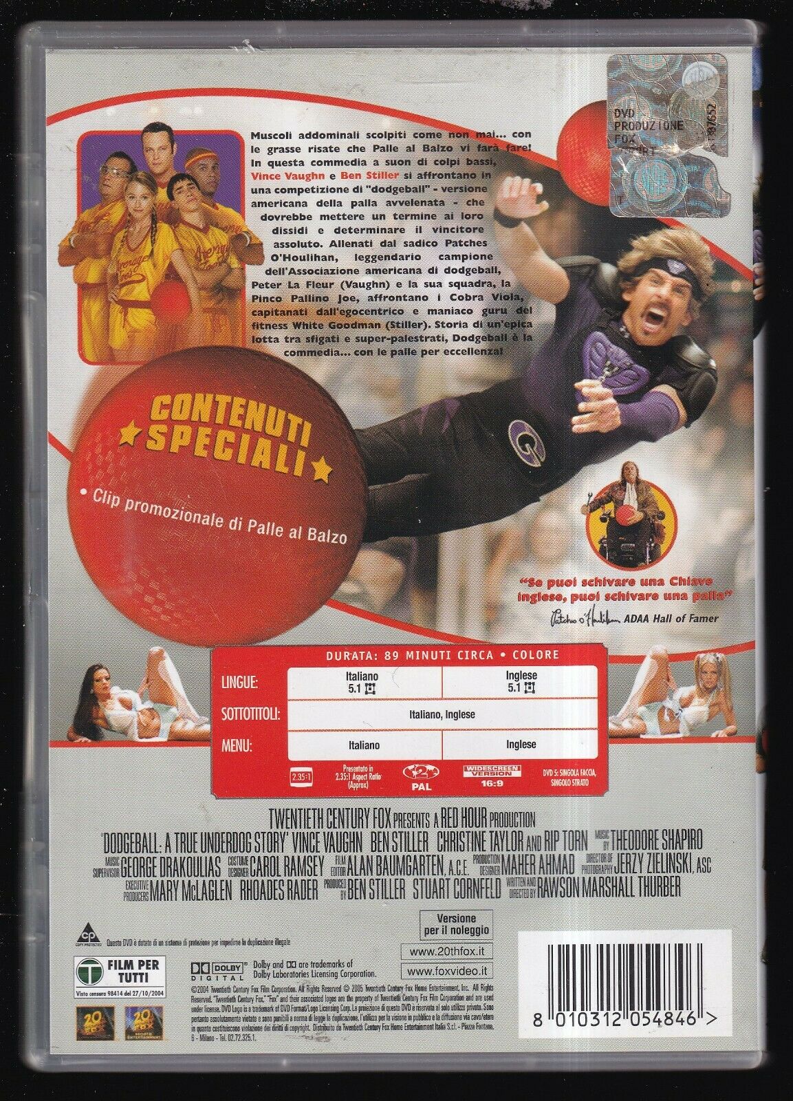 EBOND Palle Al Balzo Dodgeball DVD Ex Noleggio D570508