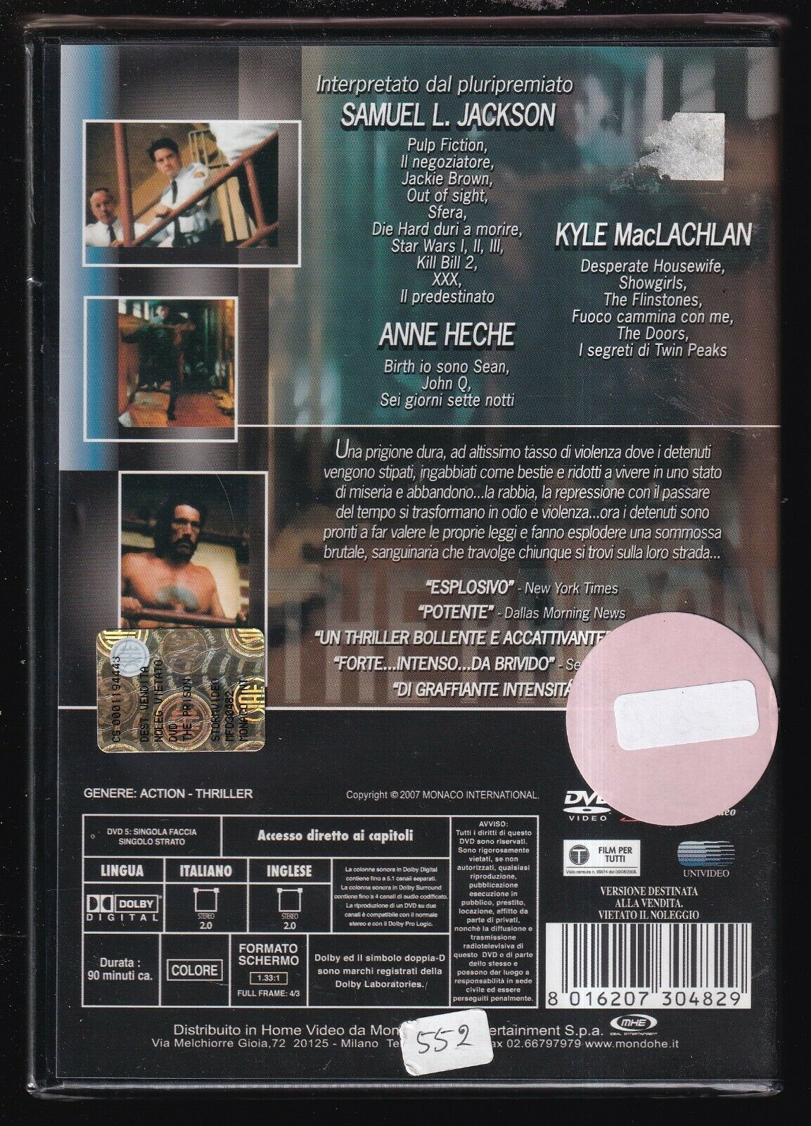 EBOND The Prison DVD D570556