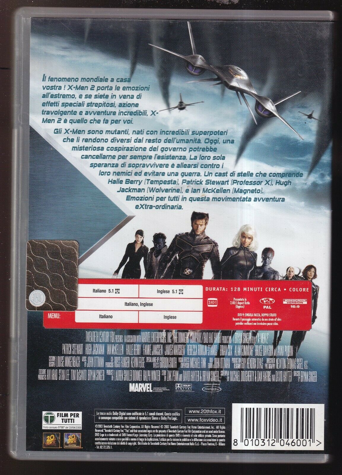 EBOND X-men 2 DVD D570611