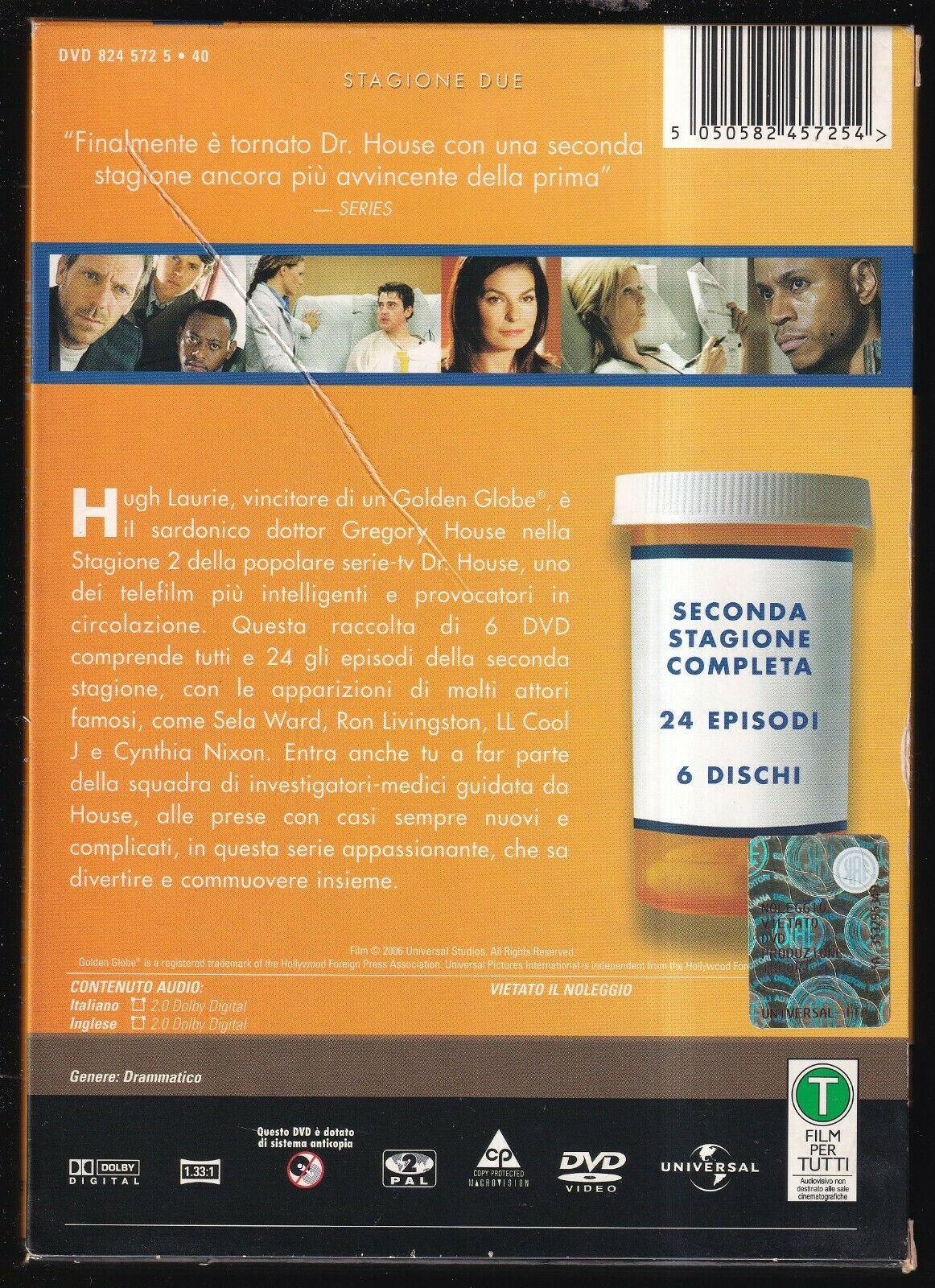 EBOND Dr. House. Medical Division. Stagione 2 (6 DVD) D570631