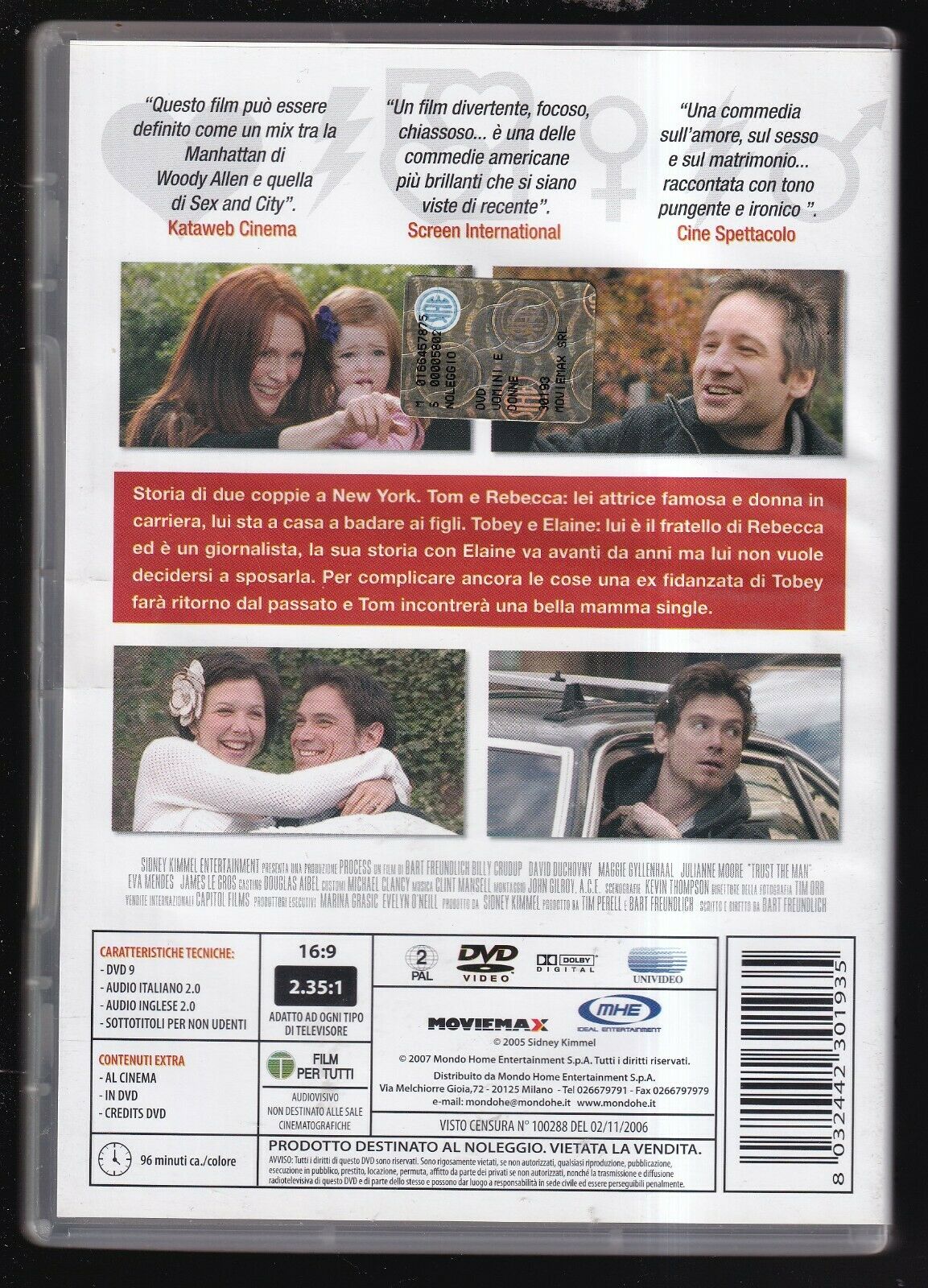 EBOND Uomini & Donne DVD Ex Noleggio D570817
