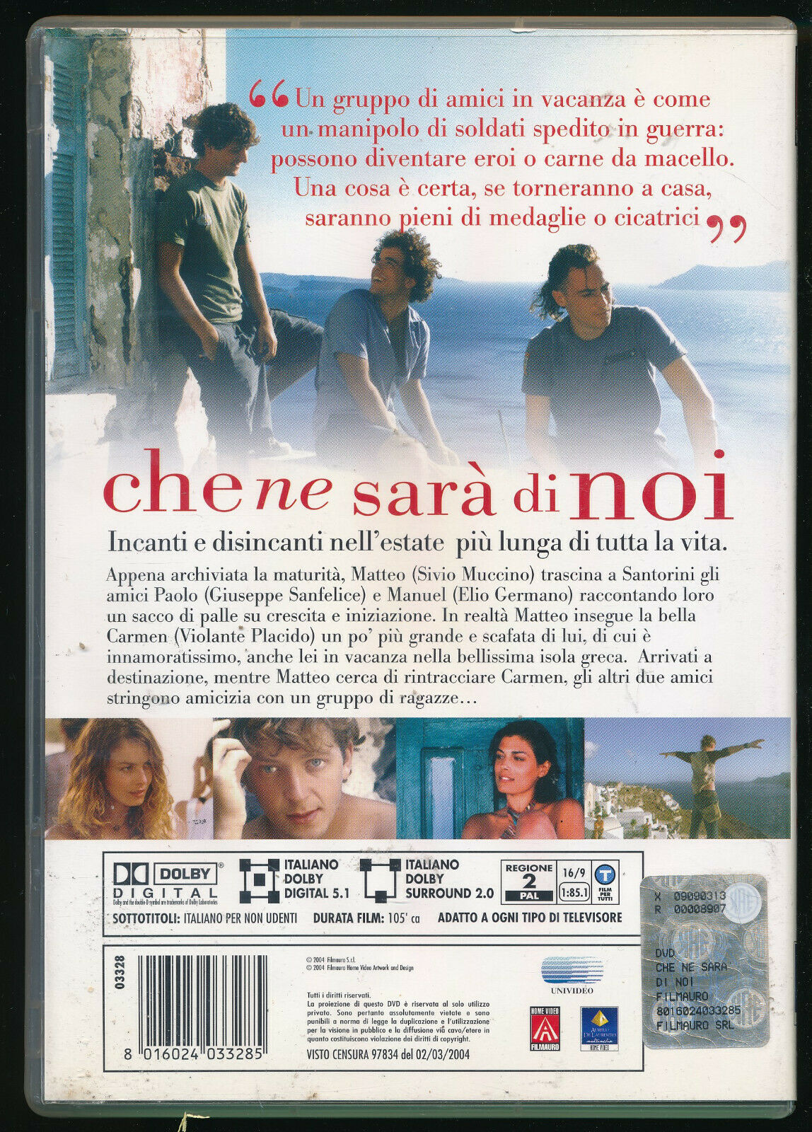 EBOND Che Ne Sara Di Noi DVD Ex Noleggio D570955