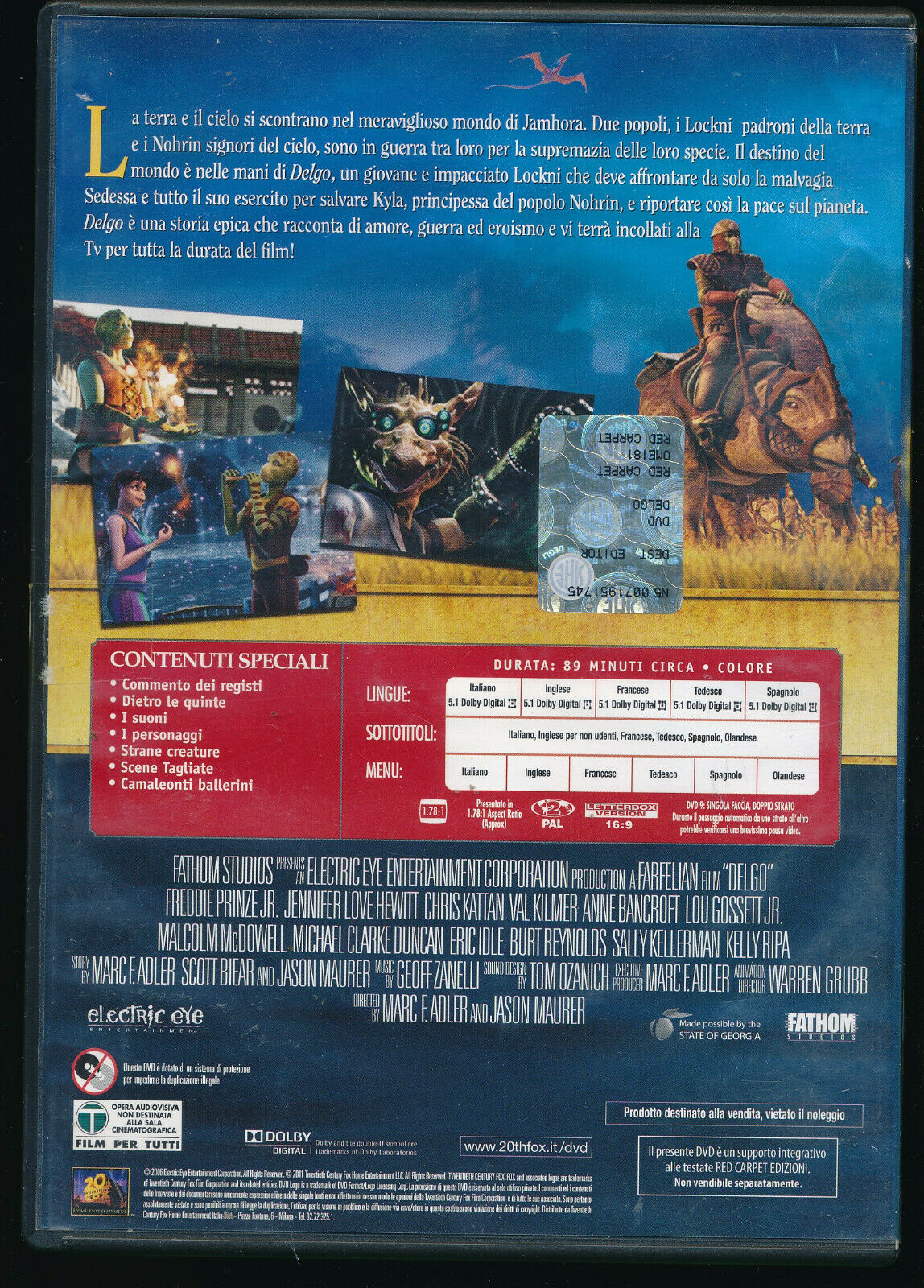 EBOND Delgo e Il Destino Del Mondo DVD D571506