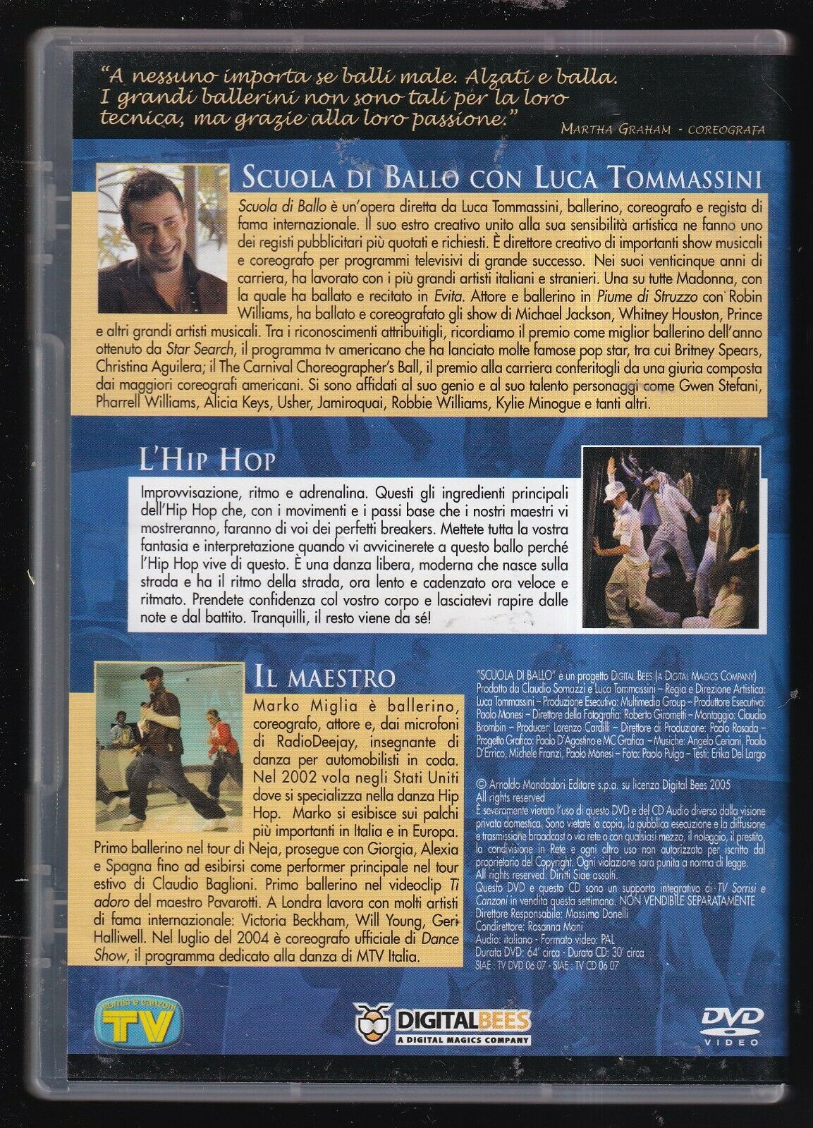 EBOND Scuola Di Ballo: Hip Pop CD + DVD Editoriale D571825