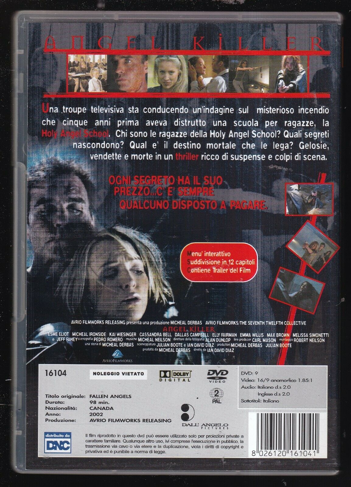 EBOND Angel Killer DVD D571921