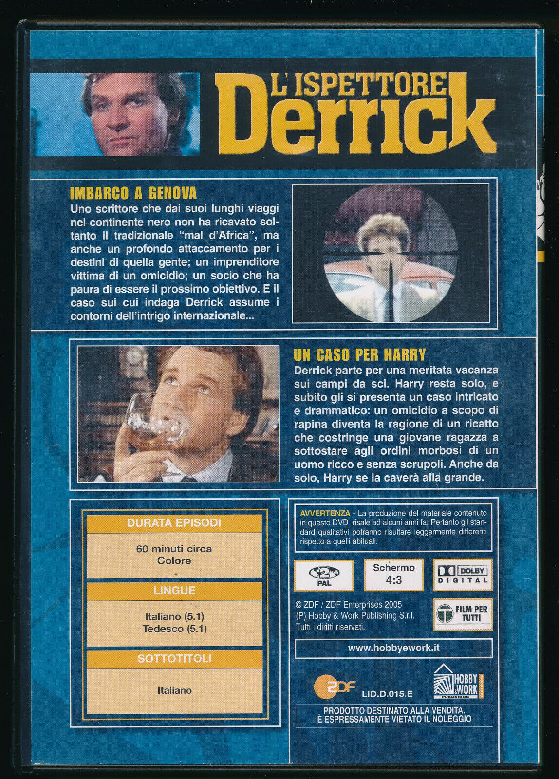 EBOND L'ispettore Derrick Vol. 15 DVD Editoriale D572254