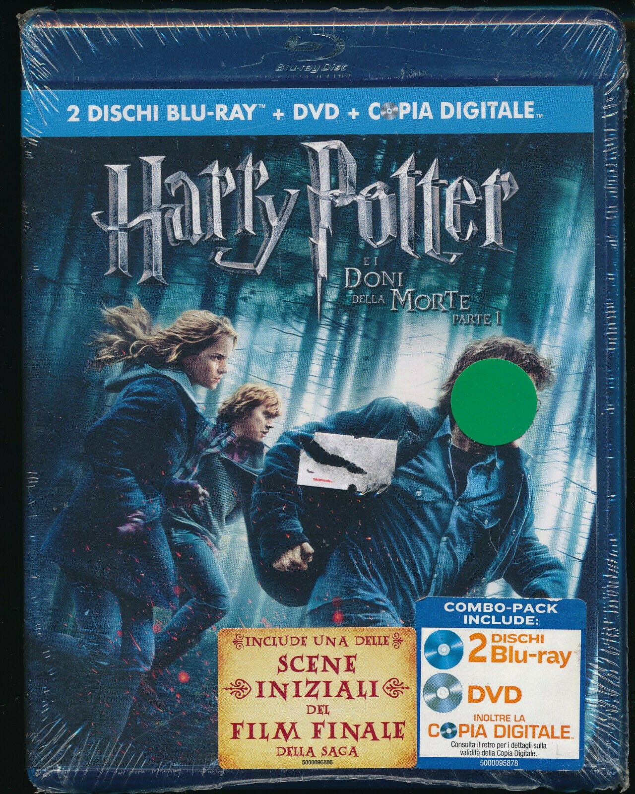 EBOND Harry Potter Doni Morte Part 1 2 BLURAY + DVD+ Copia Digitale BLURAY D572326