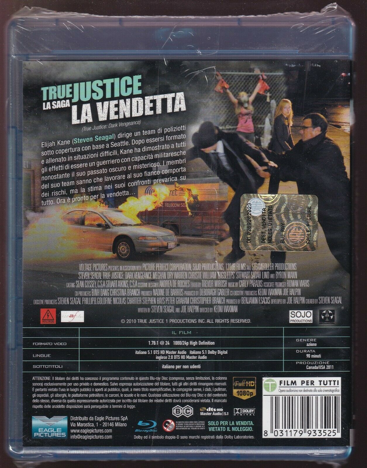 EBOND True Justice - La Vendetta BLURAY D572703