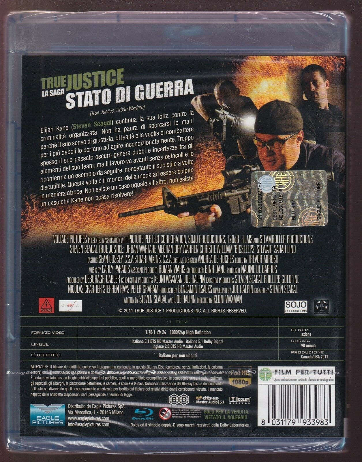 EBOND True Justice - Stato Di Guerra BLURAY D573101