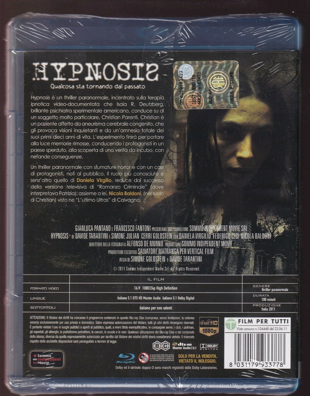 EBOND Hypnosis BLURAY D573109