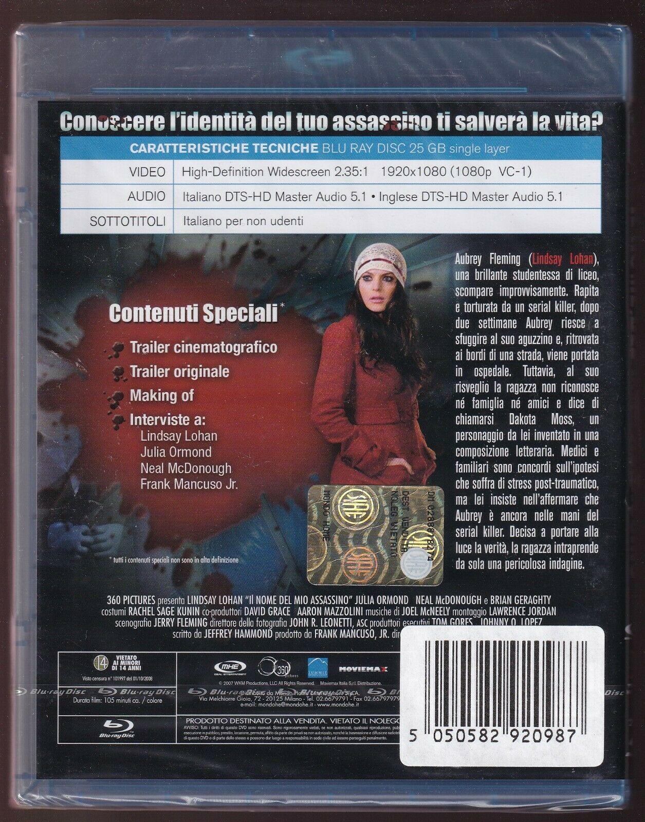 EBOND Il Nome Del Mio Assassino BLURAY D573203