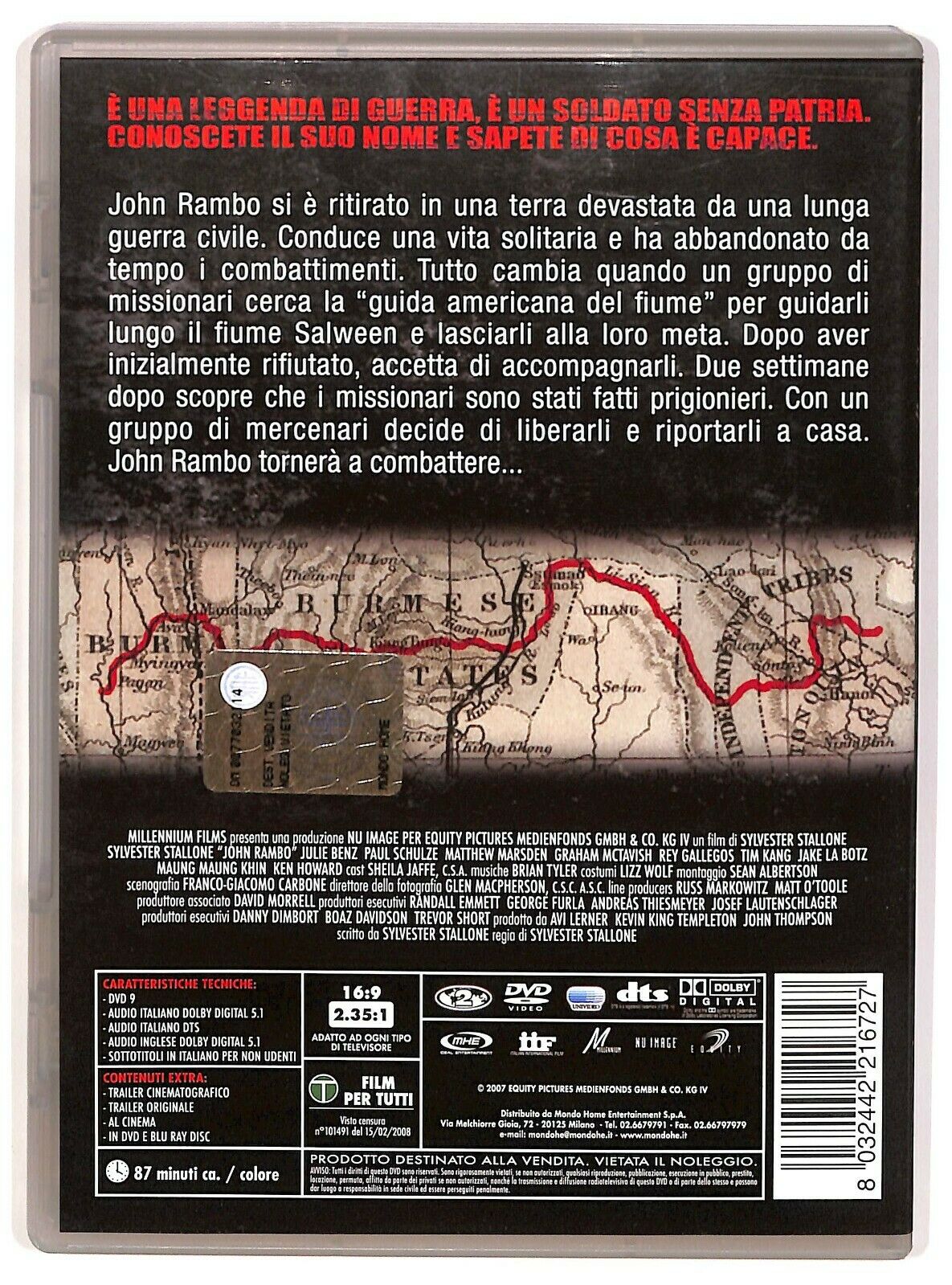 EBOND John Rambo Con Sylvester Stallone DVD D573351