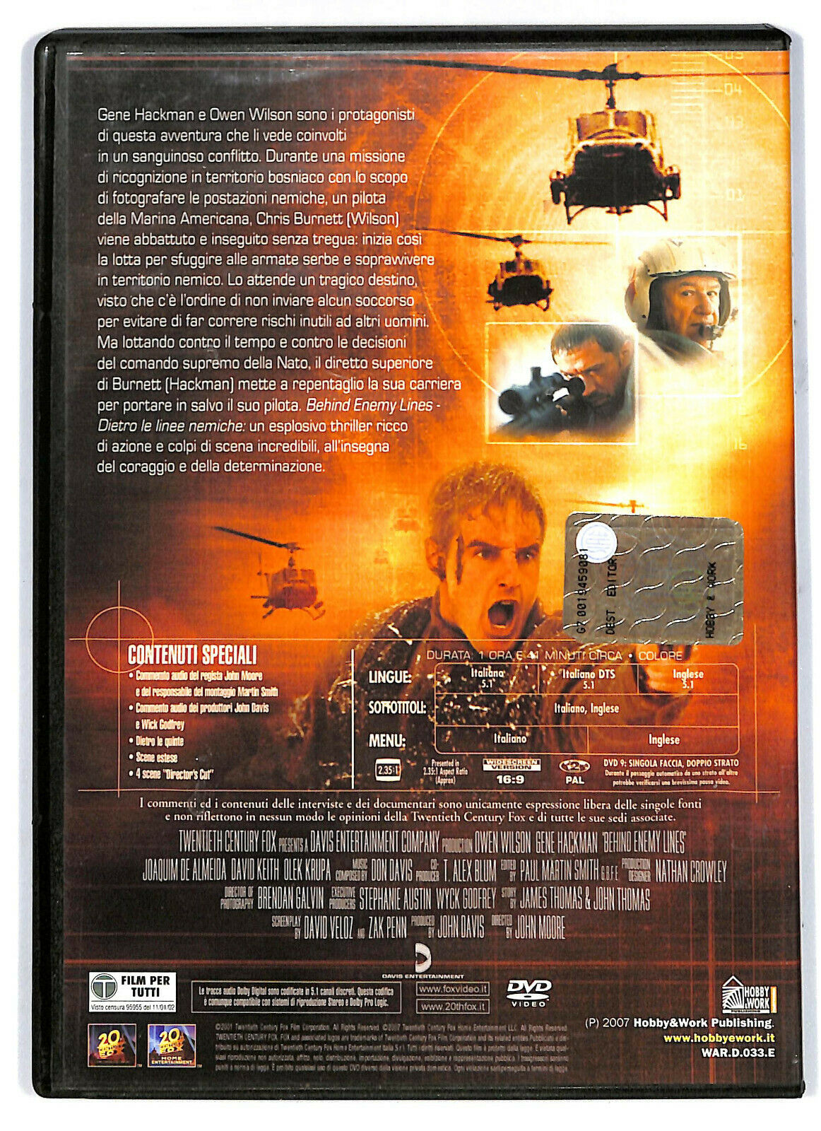 EBOND Behind Enemy Lines - Dietro Le Linee Nemiche DVD D573452