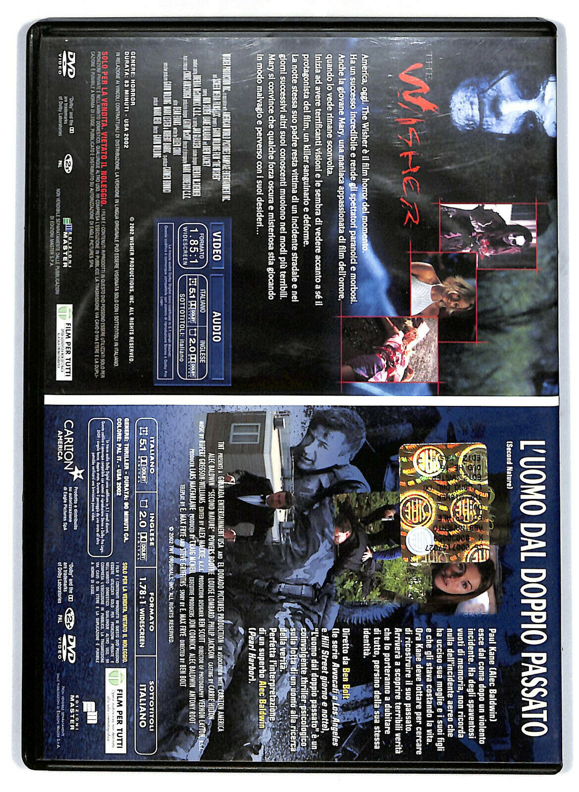 EBOND L'uomo Dal Doppio Passato - Wisher DVD D573546