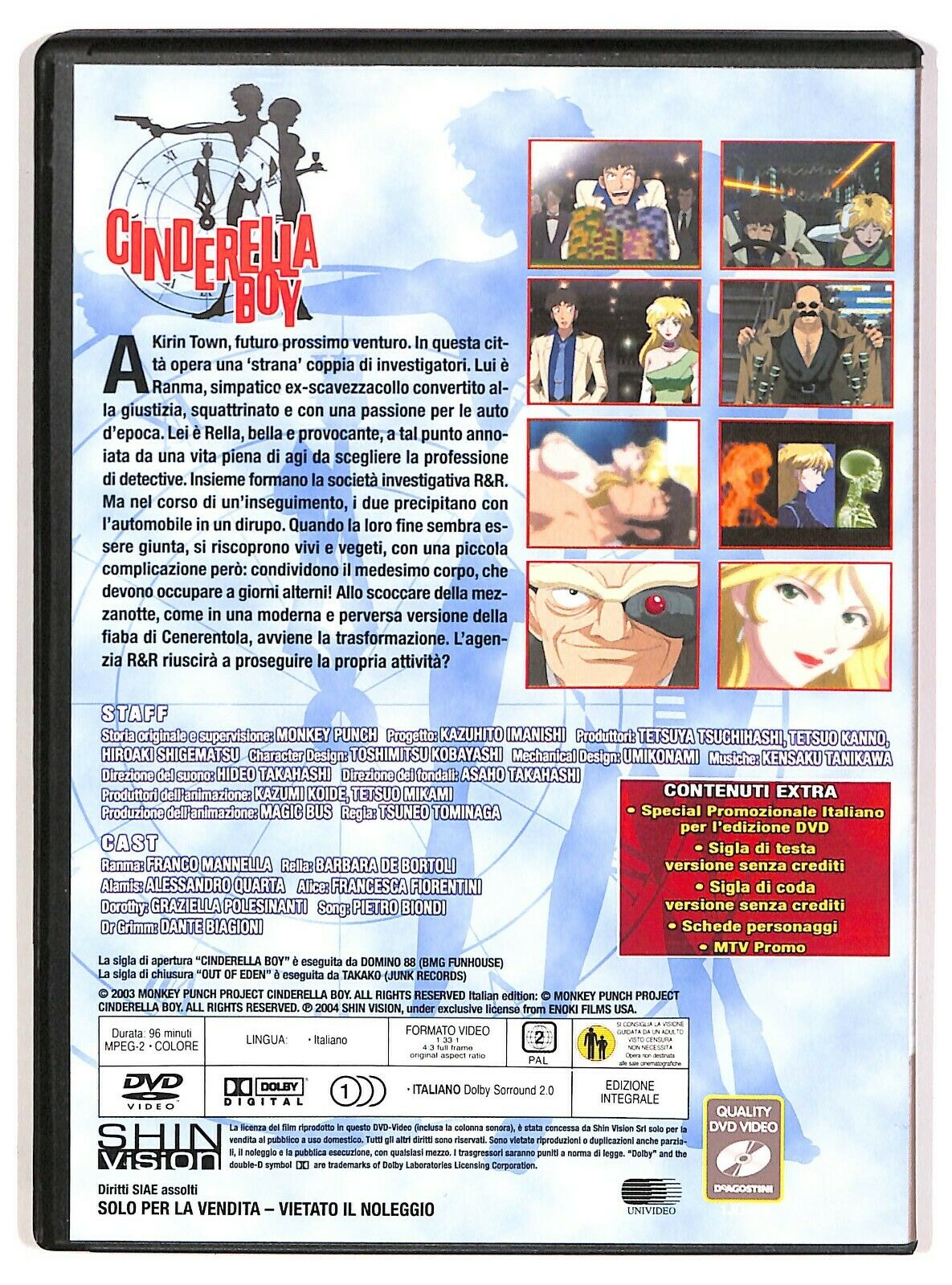 EBOND Cinderella Boy Una Strana Coppia Di Investigatori DVD Editoriale D573640