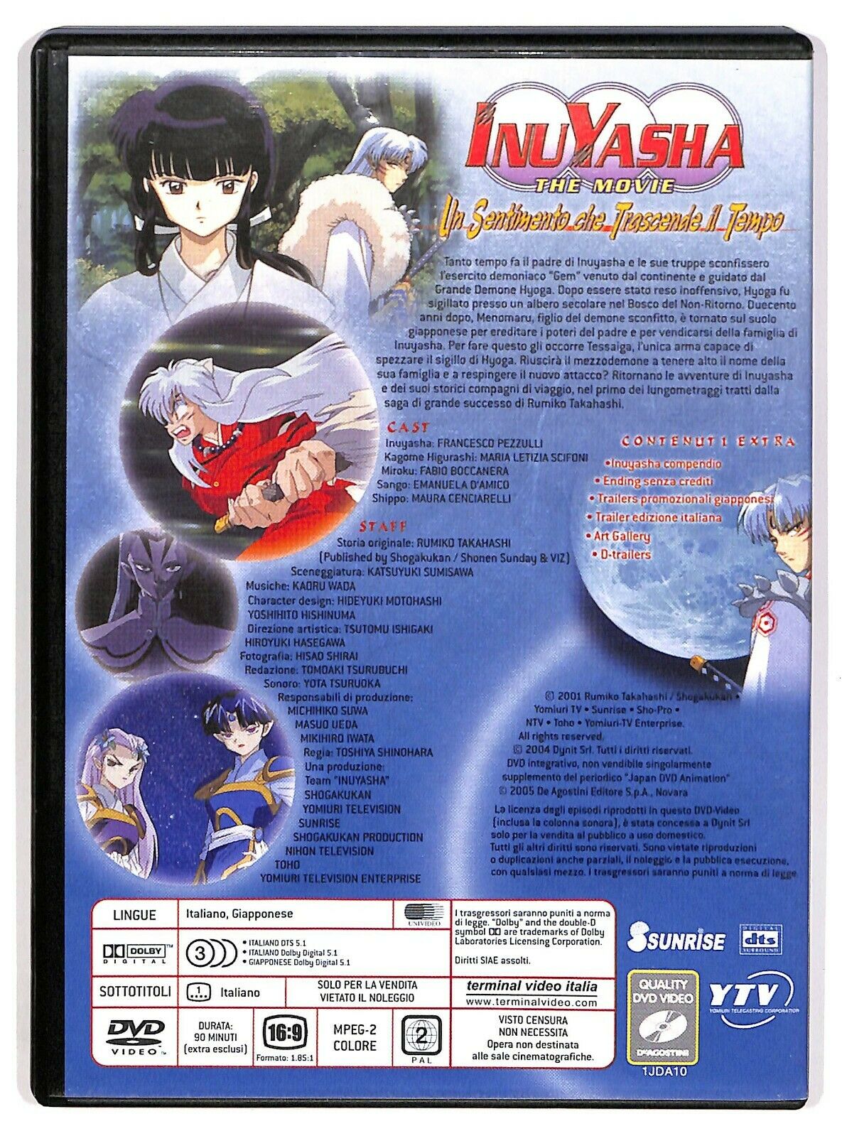 EBOND Inuyasha The Movie - Un Sentimento Che Trascende Il Tempo DVD D573648
